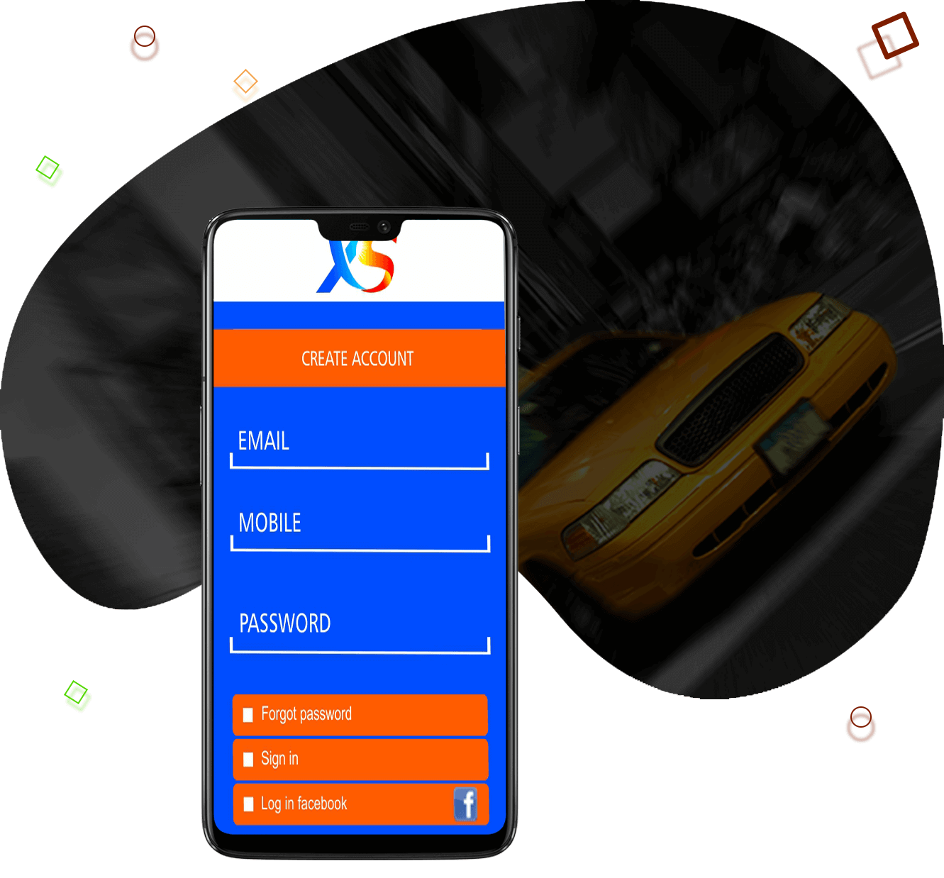 Taxi app development and UI design solutions