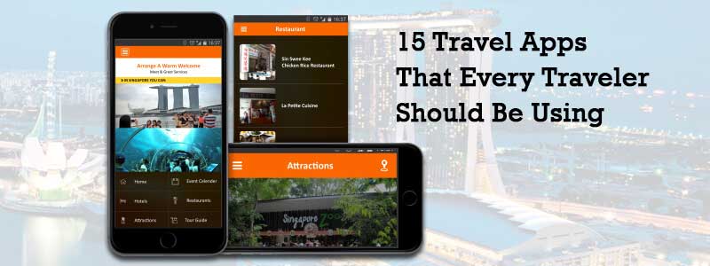 Travel Apps used by every traveler