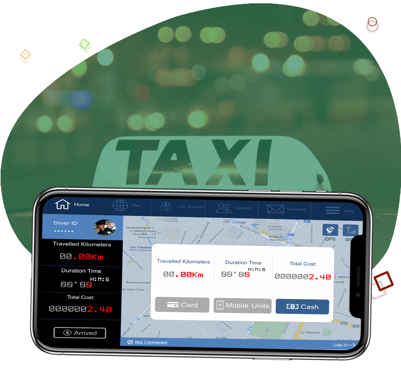 Cab Booking App Features