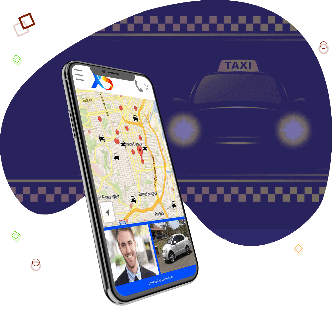 Taxi App Design