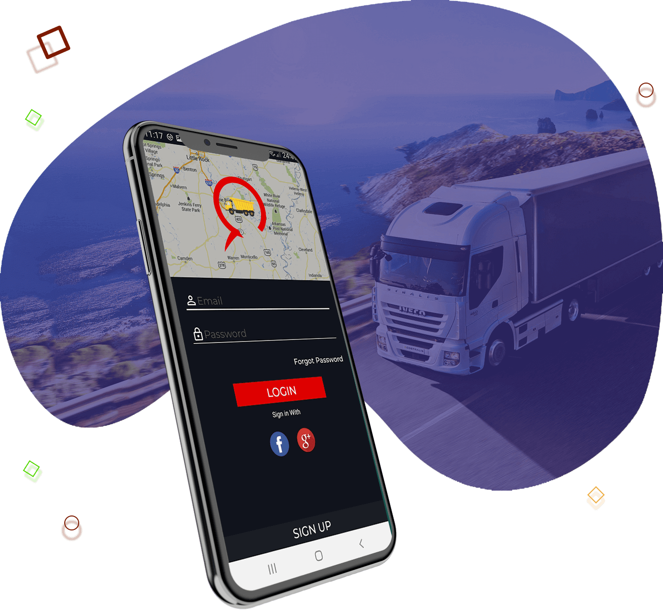App Features for Tow Truck Driver