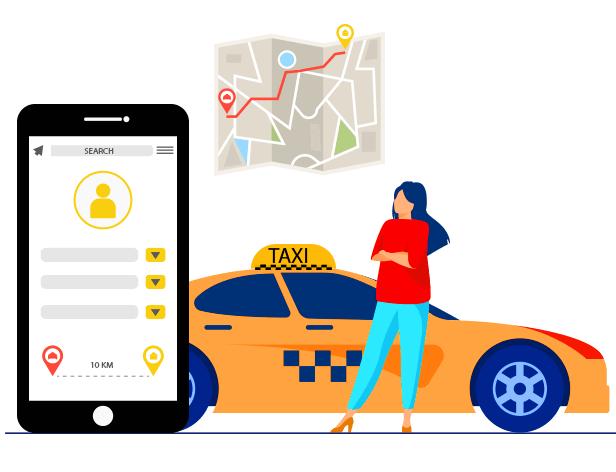 Taxi Booking App Development ‌