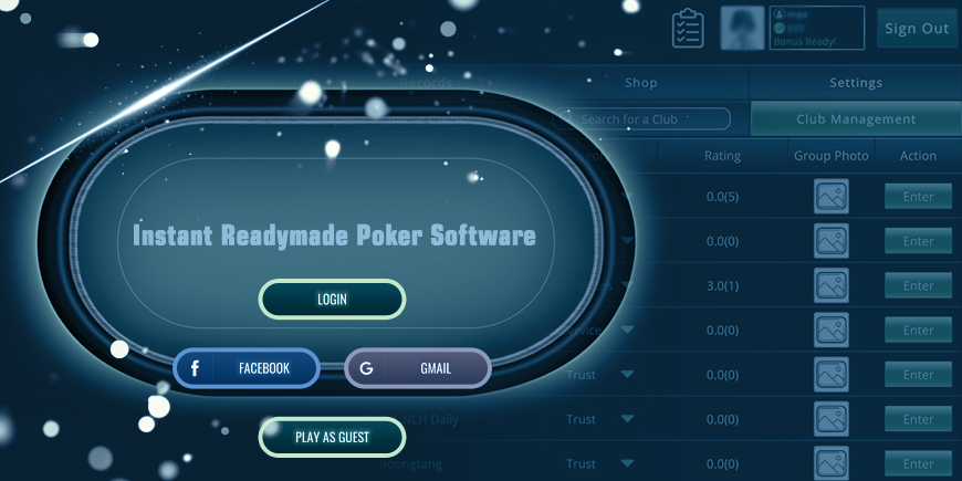 How can start-ups build Poker software?