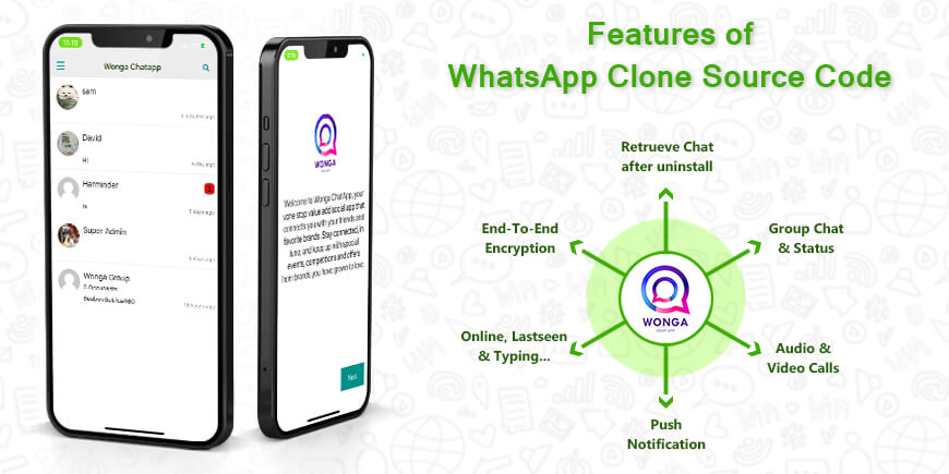 Features of WhatsApp Clone Source Code