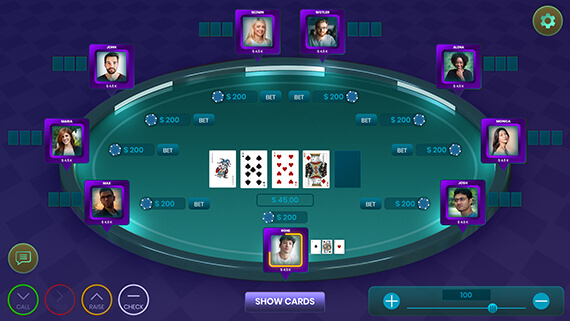 Poker-Table