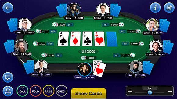 Poker Software Development game play