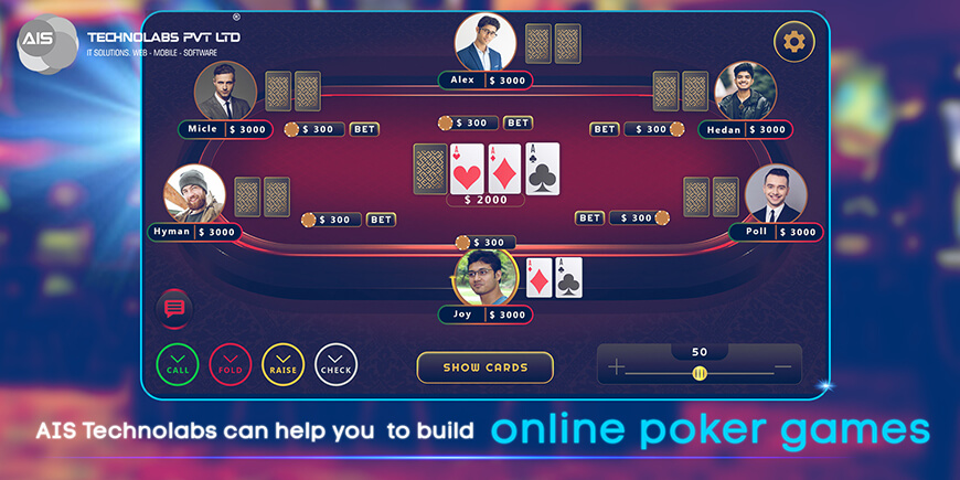 How can AIS Technolabs help you build online poker games?