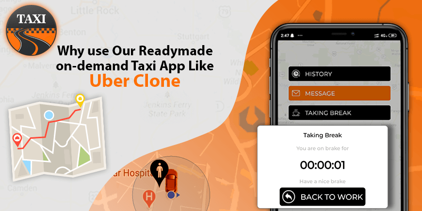 Why use Our Readymade on-demand Taxi App Like Uber Clone?
