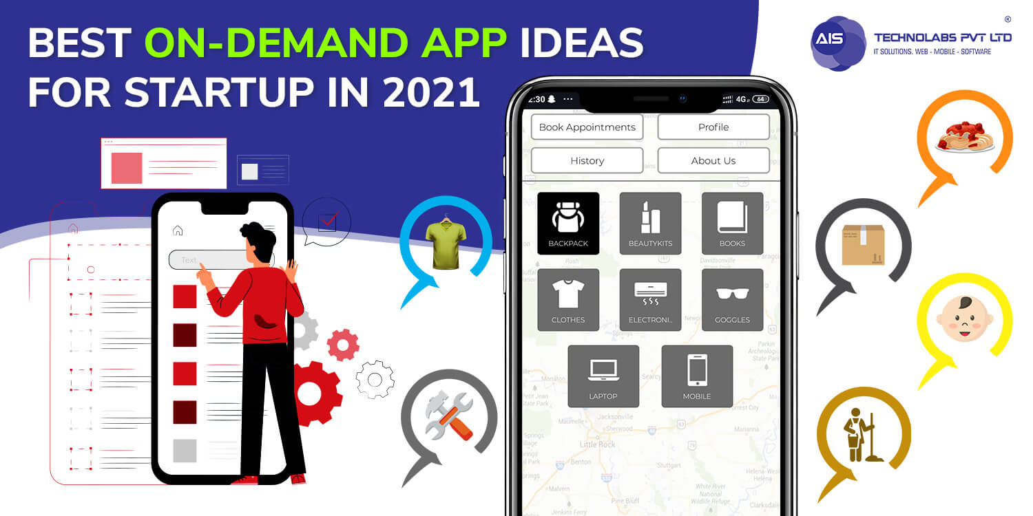 Best On-demand App Ideas For Startup in 2021