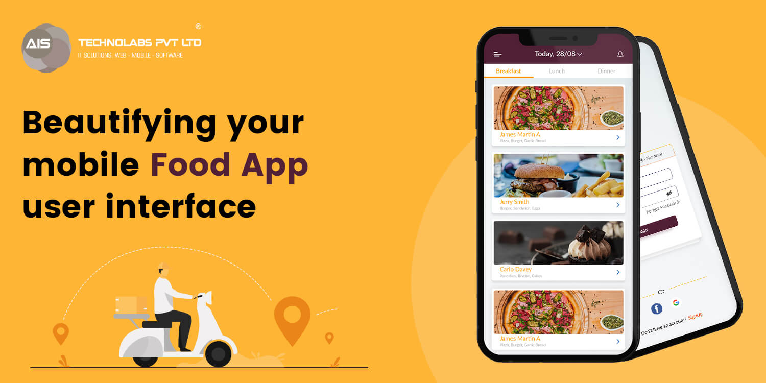 Beautifying your Mobile Food App User interface