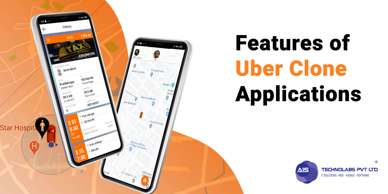 Features of Uber Clone Applications