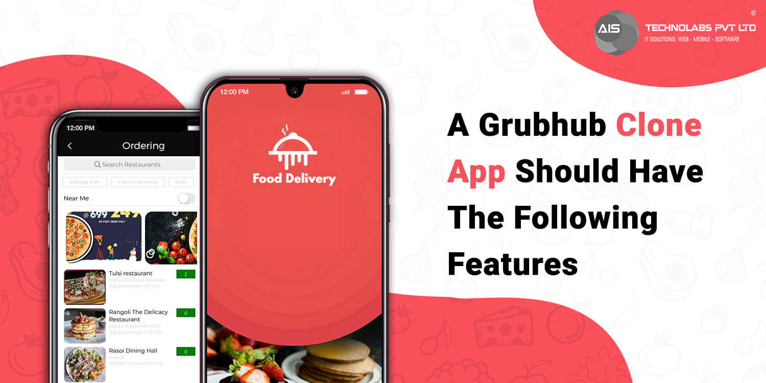 A Grubhub Clone App Should Have The Following Features