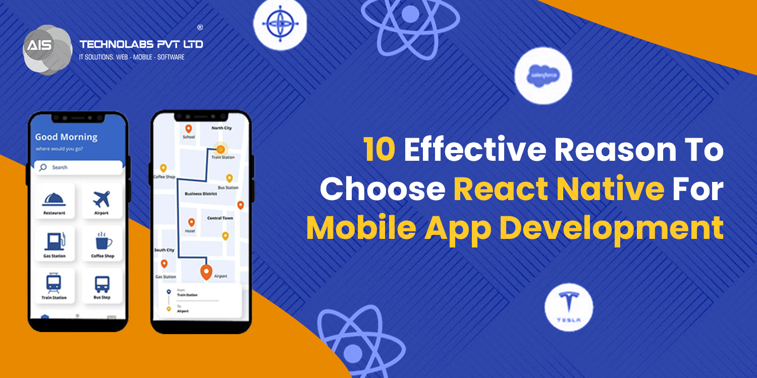 Alt tag for image: 10 reasons to choose react native for mobile app