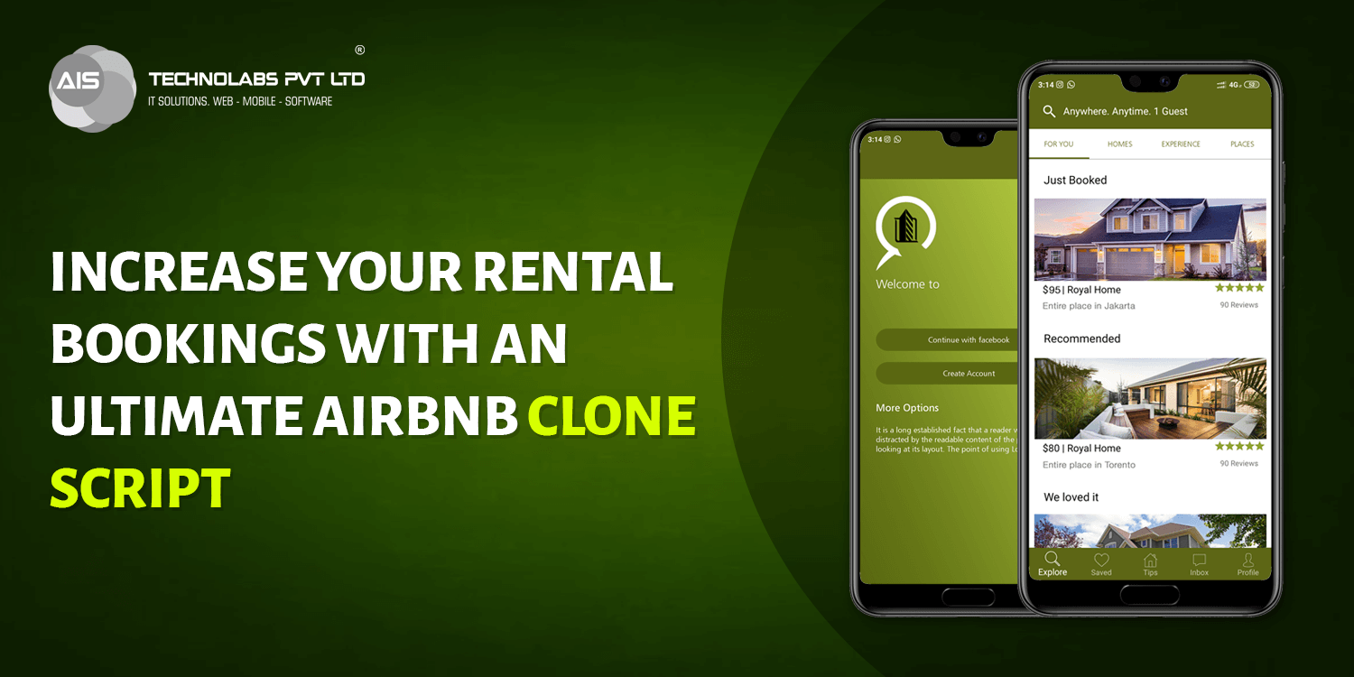 Increase Your rental Bookings With An Ultimate Airbnb clone Script